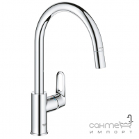 Змішувач для кухні з витяжним виливом Grohe QuickFix Start Flow 30569000 хром