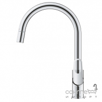 Змішувач для кухні з витяжним виливом Grohe QuickFix Start Flow 30569000 хром