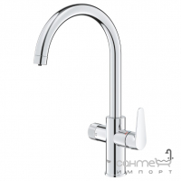 Смеситель для кухни с изливом для фильтрованной воды Grohe Blue Pure StartCurve 30592000 хром