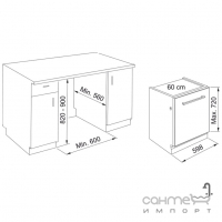 Вбудована посудомийна машина на 13 комплектів посуду Franke FDW 614 E5P E 117.0694.396