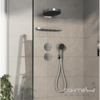 Переключатель режимов скрытого монтажа Hansgrohe ShowerSelect Comfort S 15558000 хром