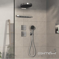 Перемикач режимів прихованого монтажу Hansgrohe ShowerSelect Comfort E 15573000 хром