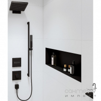 Душовий гарнітур Hansgrohe Pulsify E 100 1jet Unica 90 24380670 матовий чорний