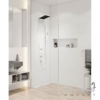 Душевой гарнитур Hansgrohe Pulsify E 100 1jet Unica 90 24380700 матовый белый