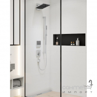 Штанга для душу з душовим шлангом Hansgrohe Unica E Puro 900 EasySlide 24403000 хром