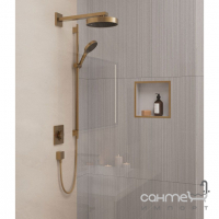 Душевой гарнитур Hansgrohe Rainfinity 130 3j S Puro 900 28743140 бронза