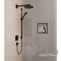 Душовий гарнітур Hansgrohe Rainfinity 130 3j S Puro 900 28743670 чорний матовий