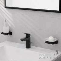 Смеситель для раковины Hansgrohe Logis 100 CoolStart 71103670 матовый черный