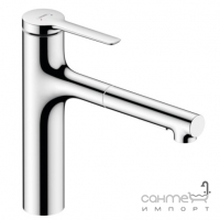 Смеситель для кухни с вытяжным изливом Hansgrohe Zesis M33 KM 160 2j 74822000 хром