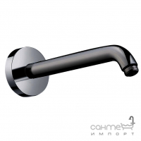 Настенный кронштейн для верхнего душа Hansgrohe DN15 230 mm 27412330 черный хром