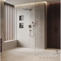 Линейно-щелевой душевой трап под плитку Hansgrohe Raindrain Minimalistic 70 56219000 нержавеющая сталь