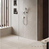 Линейно-щелевой душевой трап под плитку Hansgrohe Raindrain Minimalistic 70 56219000 нержавеющая сталь