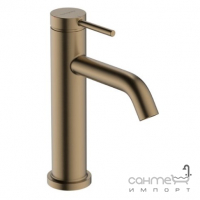 Смеситель для раковины Hansgrohe Tecturis S 110 CoolStart 73317140 бронза