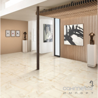 Керамогранит под камень Ceramica Deseo Ultra Onyx Crema 1200x600