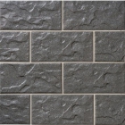 Плитка фасадная, глазурованная 302x148x12 Stroeher Kerabig 8430 KS05 anthracite (черная)