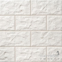 Плитка фасадная, глазурованная 302x148x12 Stroeher Kerabig 8430 KS01 white (белая)