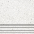 Плитка для ступени, с насечкой 296x296x10 R10/A Stroeher Secuton 8850 TS 05 brilliant-white (белая)