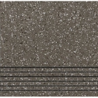 Плитка для ступени, с насечкой 296x296x10 R10/A Stroeher Secuton 8850 TS 80 anthracite (черная)