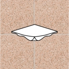 Фігурна плитка для душових піддонів 196x196x10-20 Stroeher Secuton 8625 TS 20 rose (рожева)