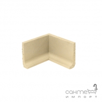 Плінтус кутовий, 2 частини, внутрішній 120x96x12 Stroeher Stalotec 4004 120 beige (бежевий)