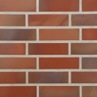 Плитка фасадная 240х71х10 Stroeher Euramic Facade Tiles 2110 N345 natur rot bunt (красно-коричневая)