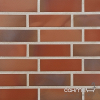 Плитка фасадная 240х71х10 Stroeher Euramic Facade Tiles 2110 N345 natur rot bunt (красно-коричневая)