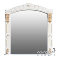 Зеркало Атолл (Ольвия) Александрия 85 (слоновая кость, патина золото)