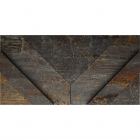 Плитка декор 29,75x59,55 Apavisa Iron Decor Ramp G-1822 Black