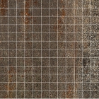 Мозаика 30х30 Apavisa Cast Iron Mosaico 2,5x2,5 G-1708 Oxidum Natural (коричневая)