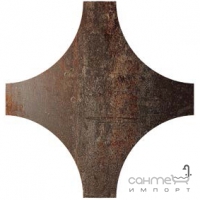 Плитка декор 58,8x59,55 Apavisa Cast Iron Star G-519 Oxidum Natural (коричневая)