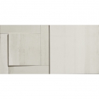 Плитка декор 30x60 Apavisa Metal 2.0 G-1870 Decor Ramp White Lappato (біла)