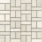 Мозаика 30x30 Apavisa Metal 2.0 G-1756 Mosaico Mix White Lappato (белая)