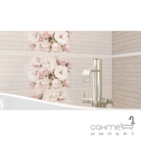 Настенная плитка, декор 30х45 Cersanit Sakura Цветок