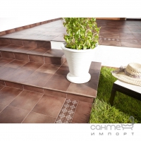 Плитка сходинка кутова 30x30 Opoczno Solar Brown Corner