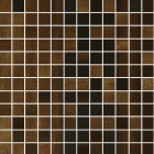 Мозаика 30x30 Apavisa Metal 2.0 G-1756 Mosaico Oxidum Lappato (коричневая)