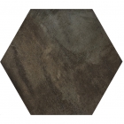 Плитка напольная 60х52 Apavisa Xtreme G-1506 Hexagonal L-34,38 cm Black Lappato (черная)