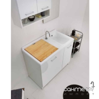 Тумба з подвійною раковиною для прання Colavene Active Wash Dinamico 100x55 колір на вибір