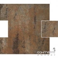 Плитка 60х60 Apavisa Xtreme G-1732 Nexus Copper Lappato (коричнева)