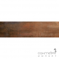 Плитка напольная 30x120 Apavisa Metal G-1576 Natural Copper (коричневая)