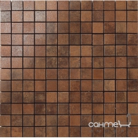 Мозаика 30x30 Apavisa Metal G-1780 Mosaico 2,5x2,5 Lappato Copper (коричневая)